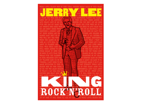 Jerry Lee Lewis Postcard