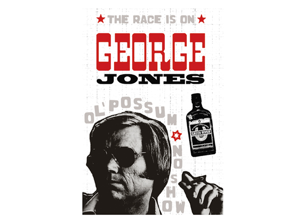George Jones Postcard
