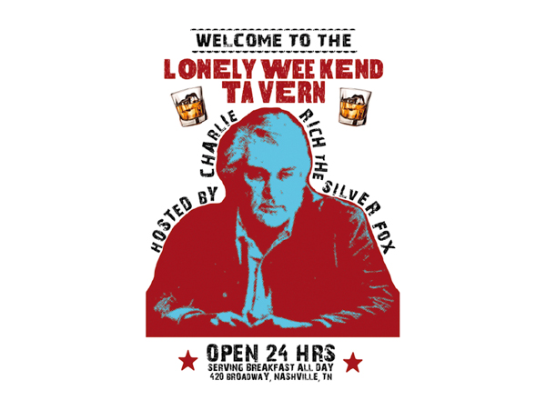 Charlie Rich Postcard