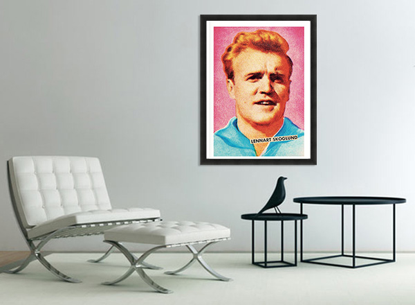 Lennart "Nacka" Skoglund Bajen Poster